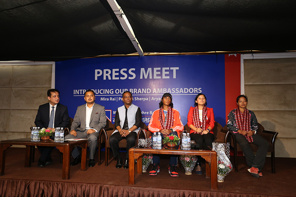 Press Meet introducing Brand Ambassadors of MBL